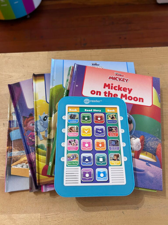 Me Reader with 8 books