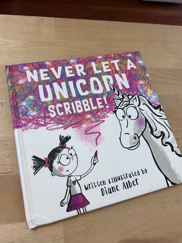 Never Let a Unicorn Scribble!