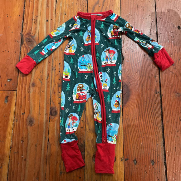 Holiday Disney bamboo PJs - 3-6M