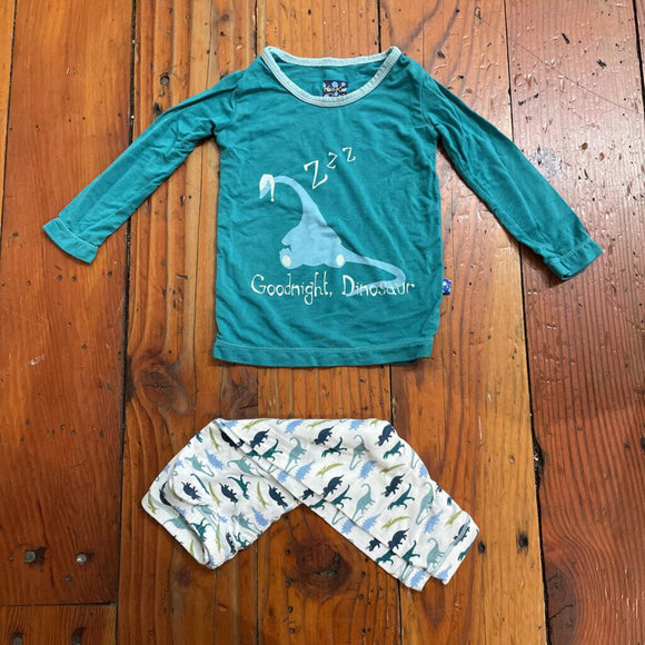 2 piece bamboo PJs - 12-18M