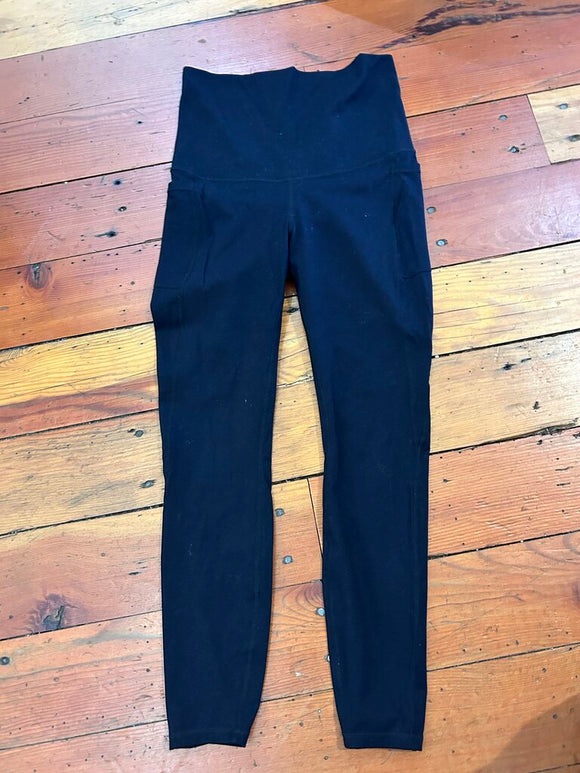 Maternity leggings with pockets - S