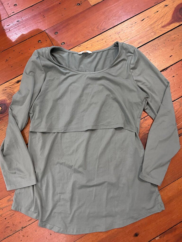 Nursing bamboo shirt - L