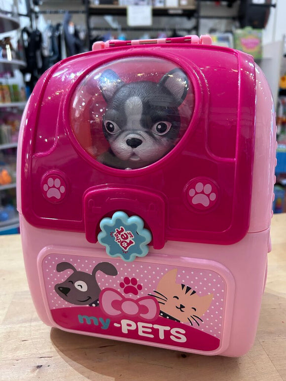 My Pet with backpack carrier