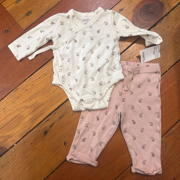 Organic outfit - 0-3M