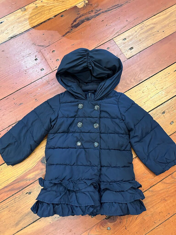 Puffer jacket with hood - 3T