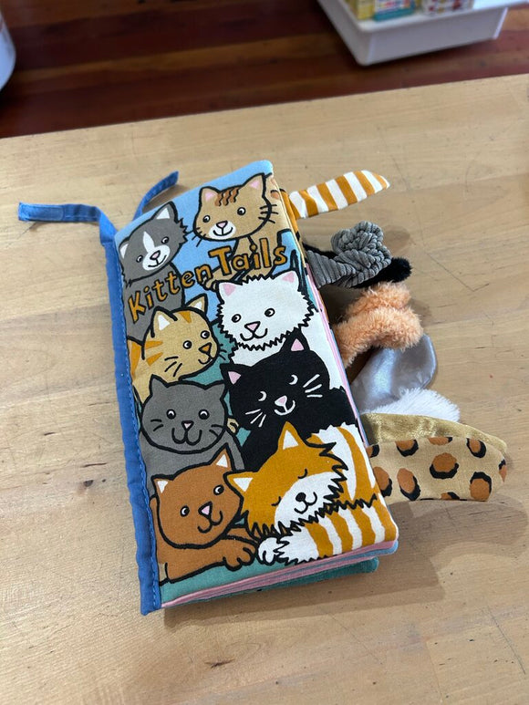 kitten tails cloth book