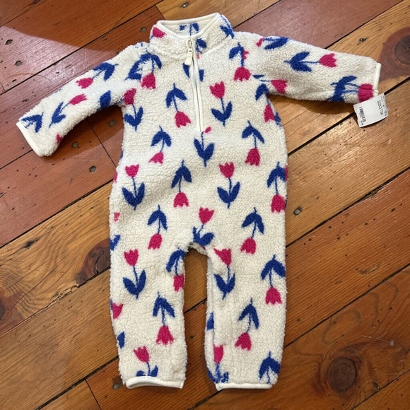 Furry Jumpsuit - 12M