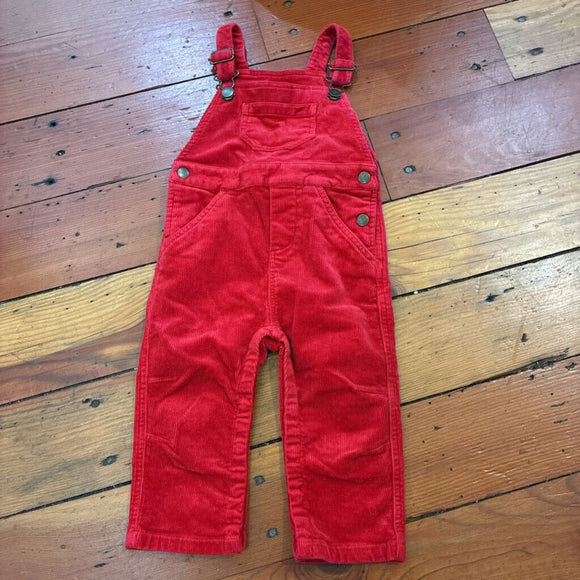 Corduroy Overalls - 2T