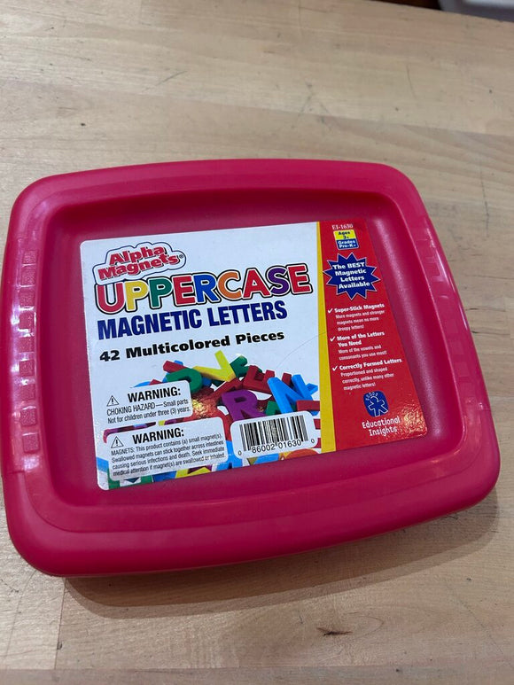 uppercase magnetic letters