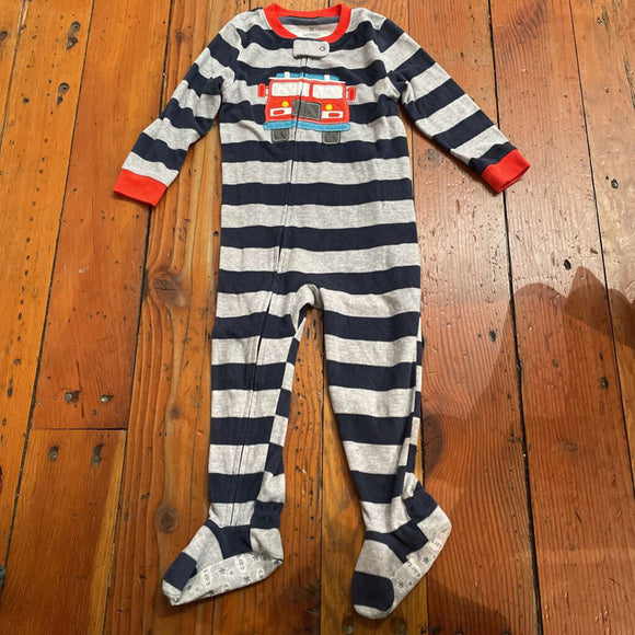 Fleece footed PJs - 3T