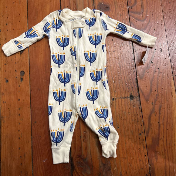 Organic Cotton Hannukah PJs - 3-6M
