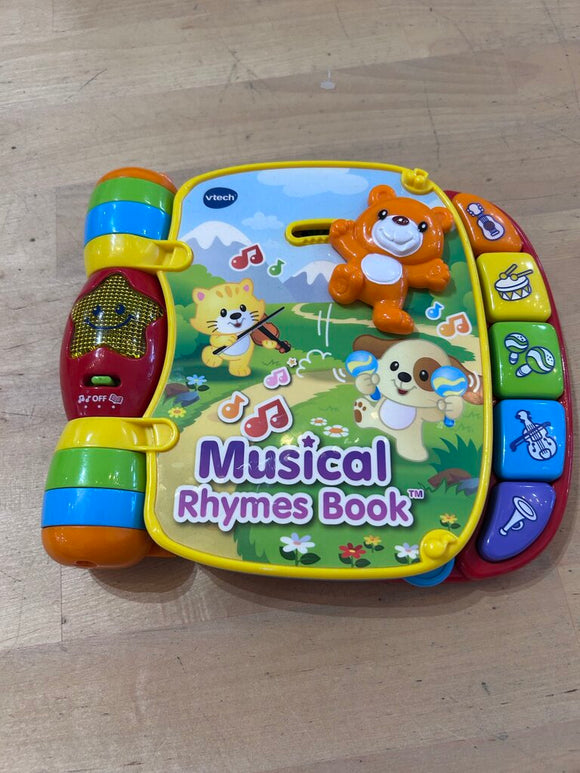 VTech musical rhymes book