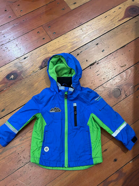 Fleece lined rain jacket - 2T