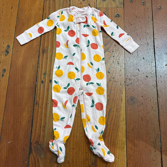 Organic footed Pjs - 6-12M