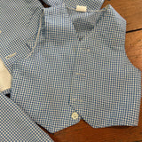 3pc Vintage Suit - very faint spot on vest - 3T