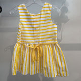 Vintage Striped Zoo Dress - 18/24m (tiny mark)