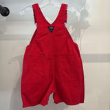 Vintage OshKosh Red Shortalls - 18m/2T