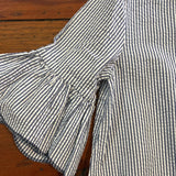 Il Gufo Seersucker Striped Dress - 10