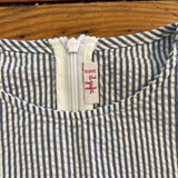 Il Gufo Seersucker Striped Dress - 10