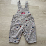 Vintage Baby B'Gosh Sailing Khaki Overalls - 6/9m