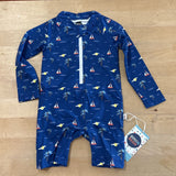 Rash Guard Swimsuit - Sailor