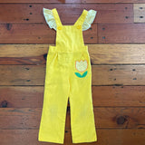 Vintage 70's Tulip Pocket Romper - 3/4T (tagged 4T)
