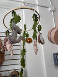 Wooden Woodland Mobile