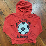 Flip Sequin Soccer Hoodie - 6-8Y