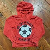 Flip Sequin Soccer Hoodie - 6-8Y
