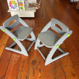 Set of 2 Little Partners Montessori Toddler Chairs