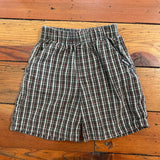 Vintage OshKosh Plaid Shorts - 5/6