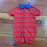 Vintage Oshkosh Tugboat Sailor Romper - 6/9m
