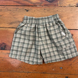Vintage OshKosh Plaid Shorts - 2/3T