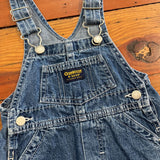 Vintage Oshkosh Denim Overalls - 3/6m