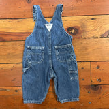 Vintage Oshkosh Denim Overalls - 3/6m