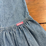 Vintage Oshkosh Denim Button Dress - 5