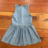 Vintage Oshkosh Denim Button Dress - 5