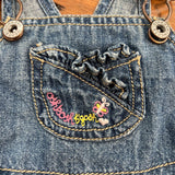 Vintage OshKosh Y2K Plaid Denim Skirtall - 6m+
