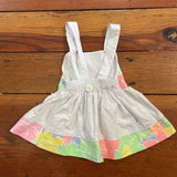 Vintage Hawaiian Floral Dress - 18/24m