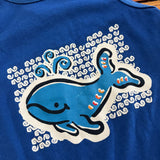 Vintage 90's Carter's Whale Romper - 18/24m