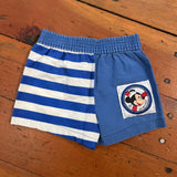 Vintage Mickey Mouse Striped Shorts - 2T