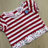 Vintage Y2K Top + Skort Set - 0-3M