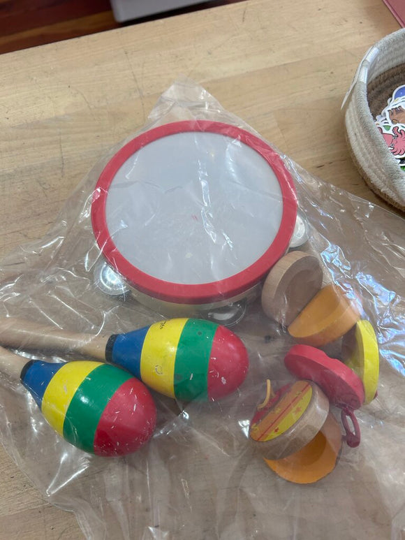 Assorted musical instruments