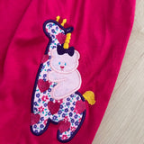 Vintage Health-tex Giraffe Appliqué Romper - 0-5m