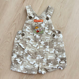 Vintage Safari Guide Camo Shortalls - 3/6m
