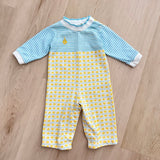 Vintage Health-tex Sailboat Knit Jumpsuit - 6m