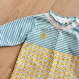 Vintage Health-tex Sailboat Knit Jumpsuit - 6m
