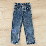 Levi's Orange Tab Acid Wash Jeans - 5 Slim