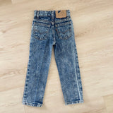 Levi's Orange Tab Acid Wash Jeans - 5 Slim