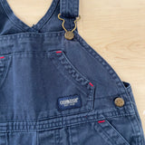 Vintage OshKosh Blue Cotton Overalls - 2T+